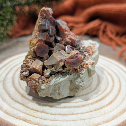 Orange Vanadinite Specimen