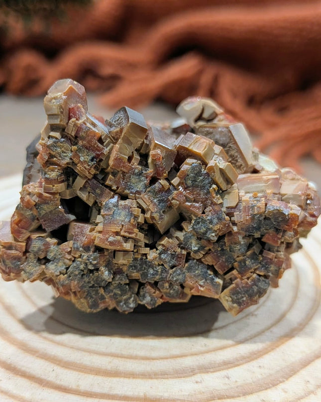 Orange Vanadinite Specimen
