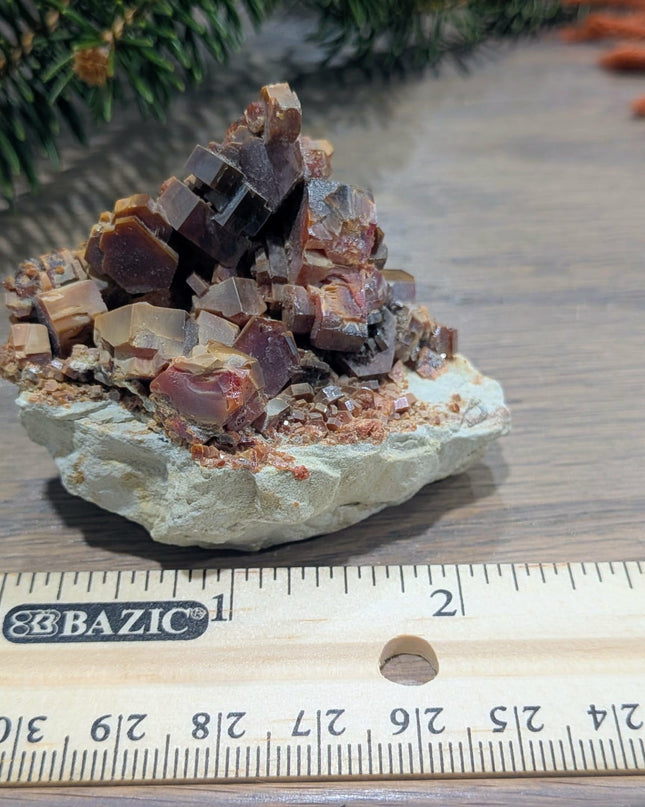 Orange Vanadinite Specimen